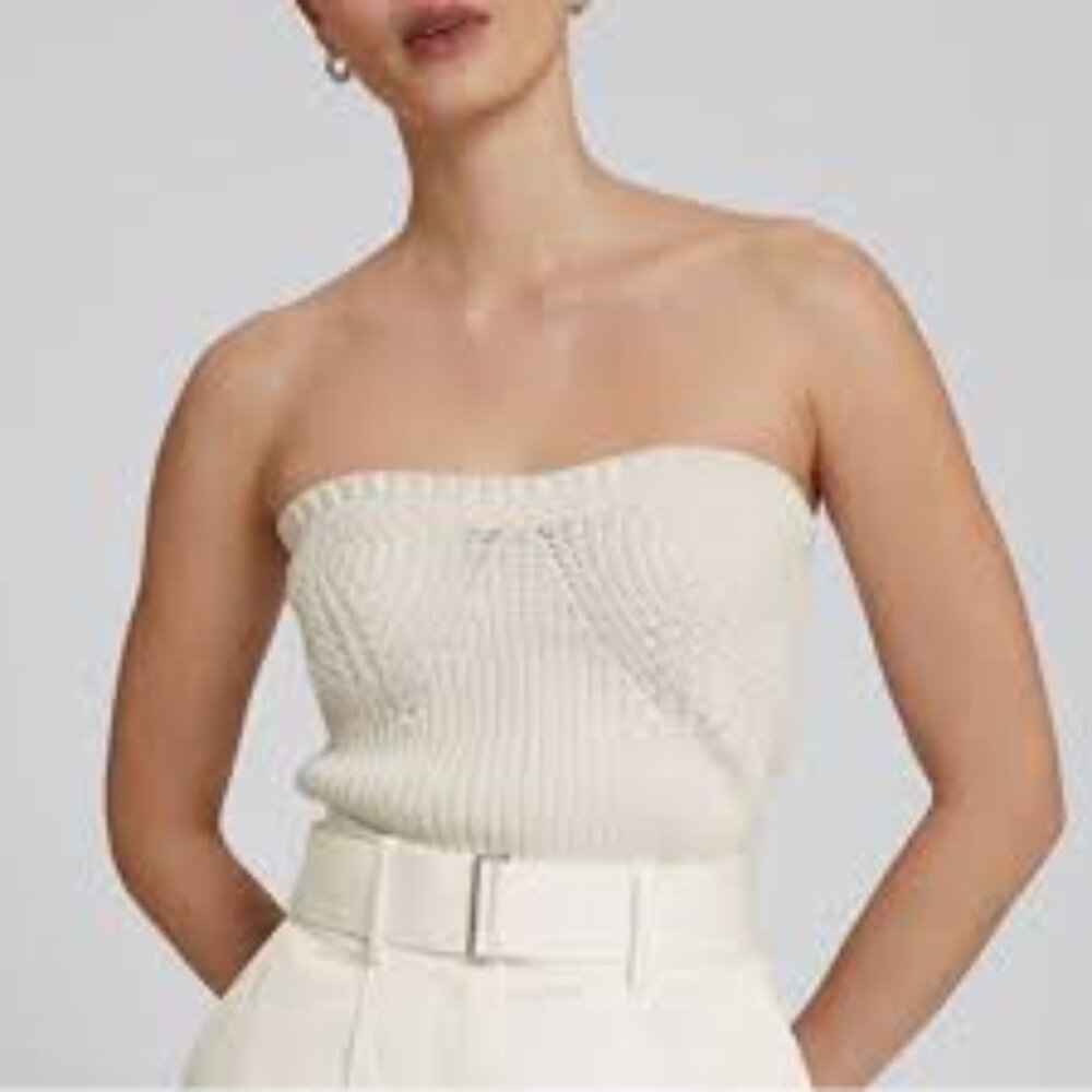 & Other Stories Bandeau Knit Tube Top